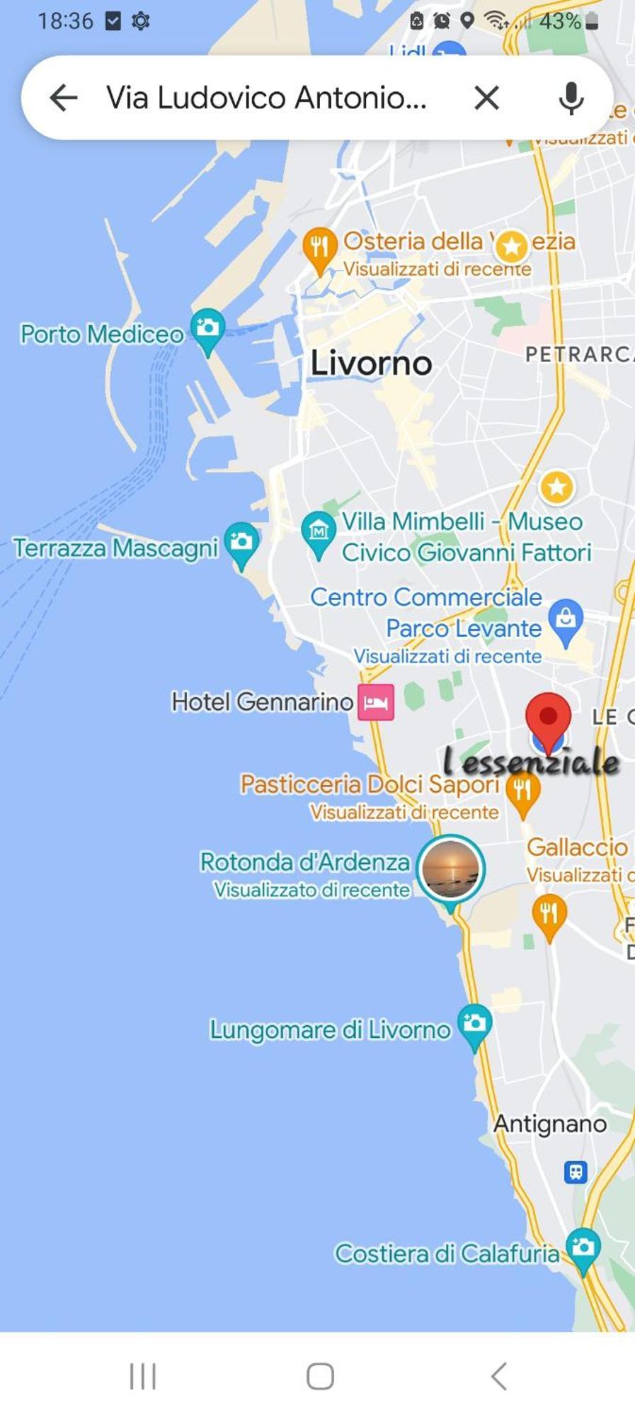 利沃诺L' Essenziale公寓 外观 照片